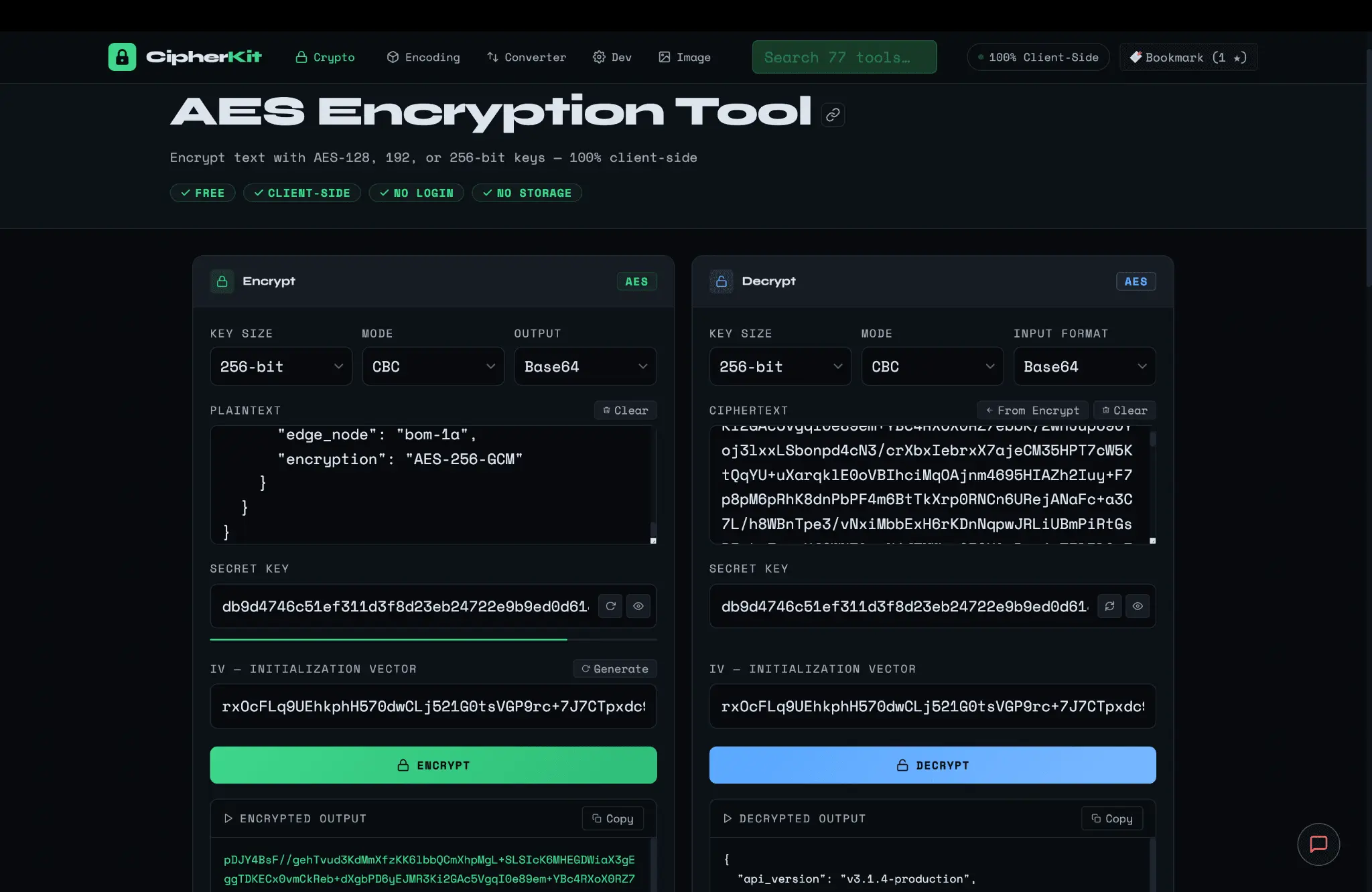 Screenshot 3 of CipherKit