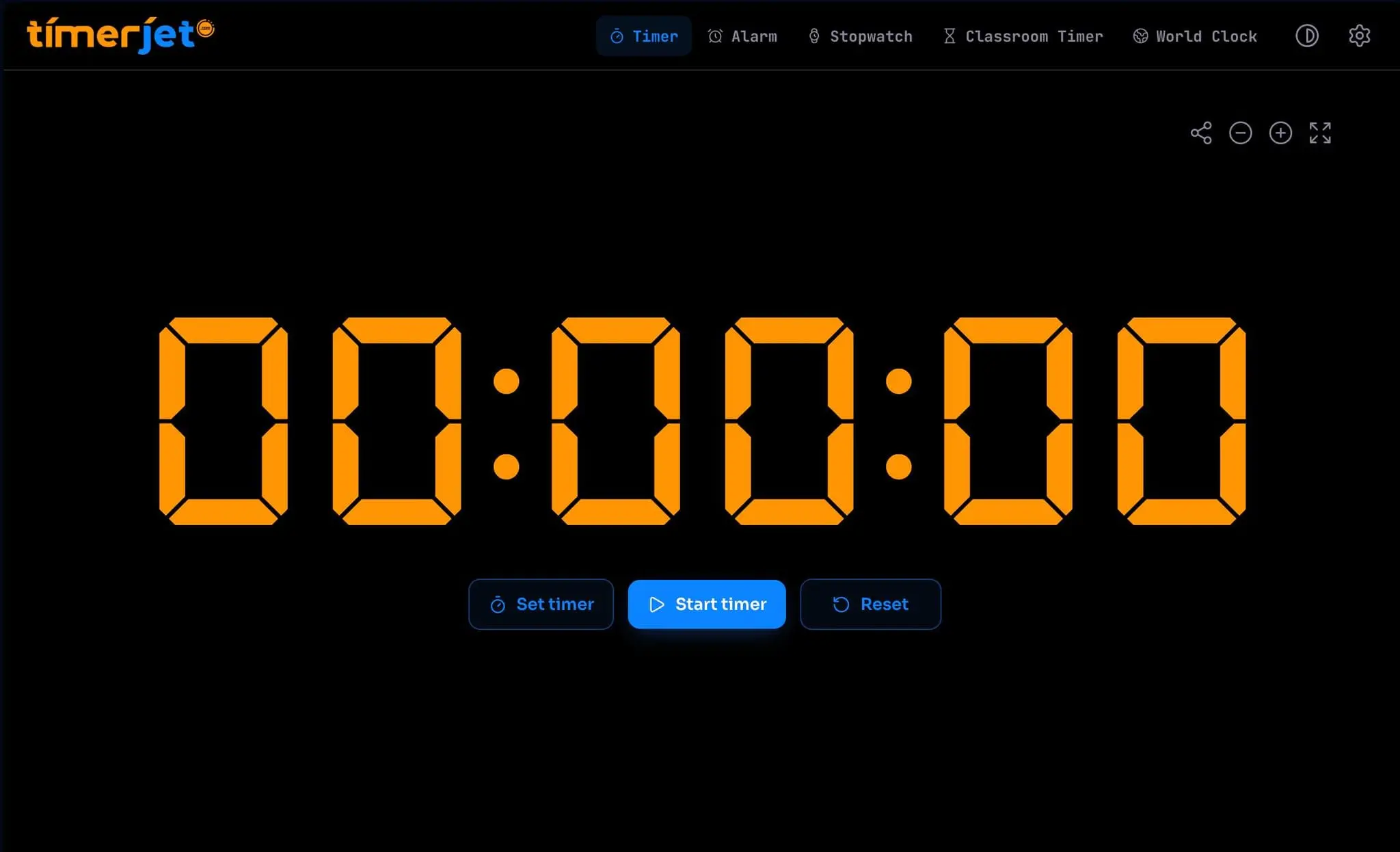 Screenshot 1 of TimerJet