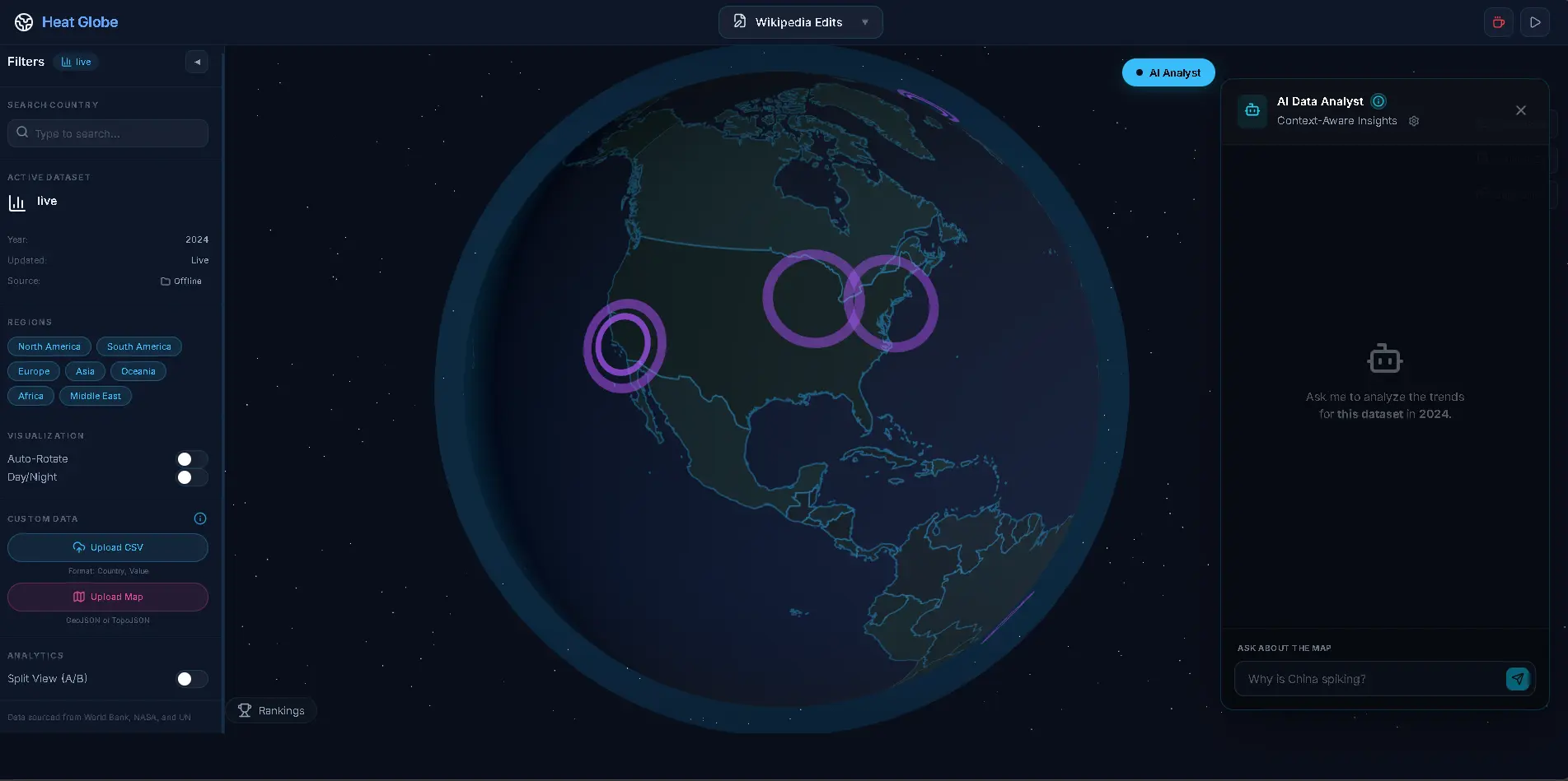 Screenshot 2 of Heat Globe