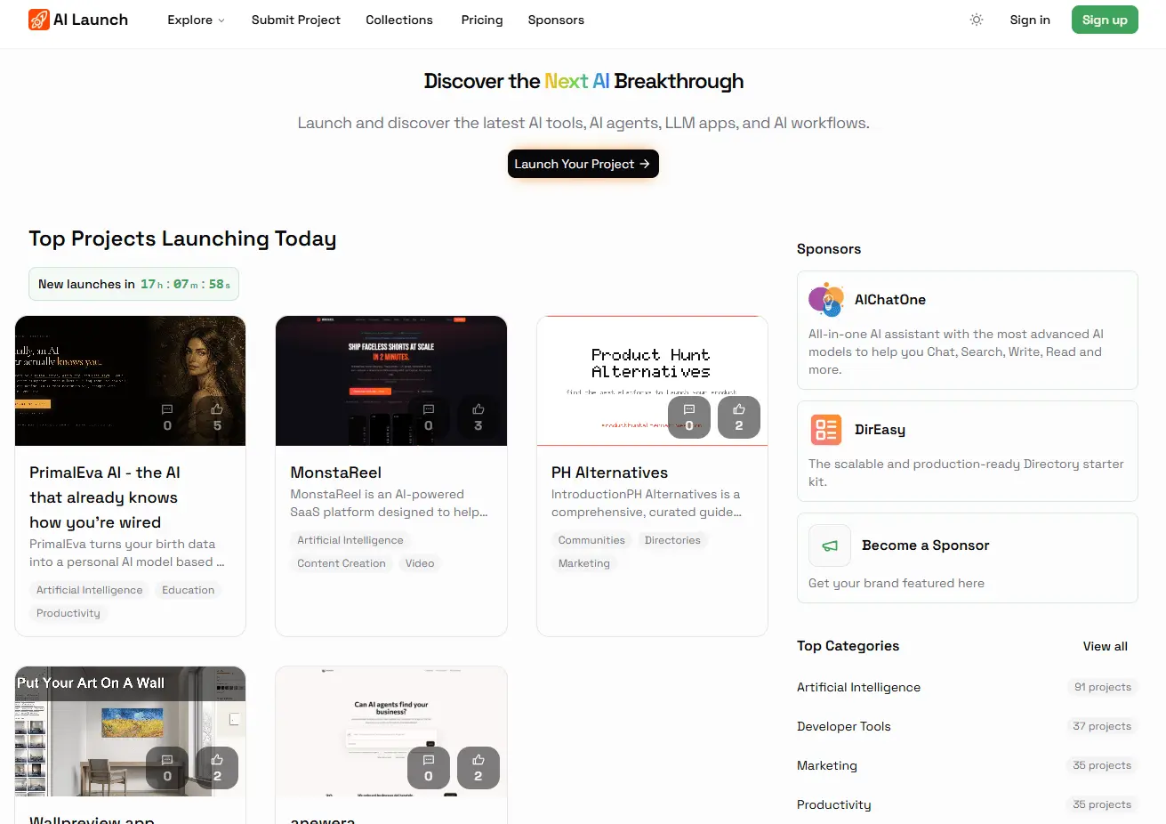 Screenshot 1 of AI Launch