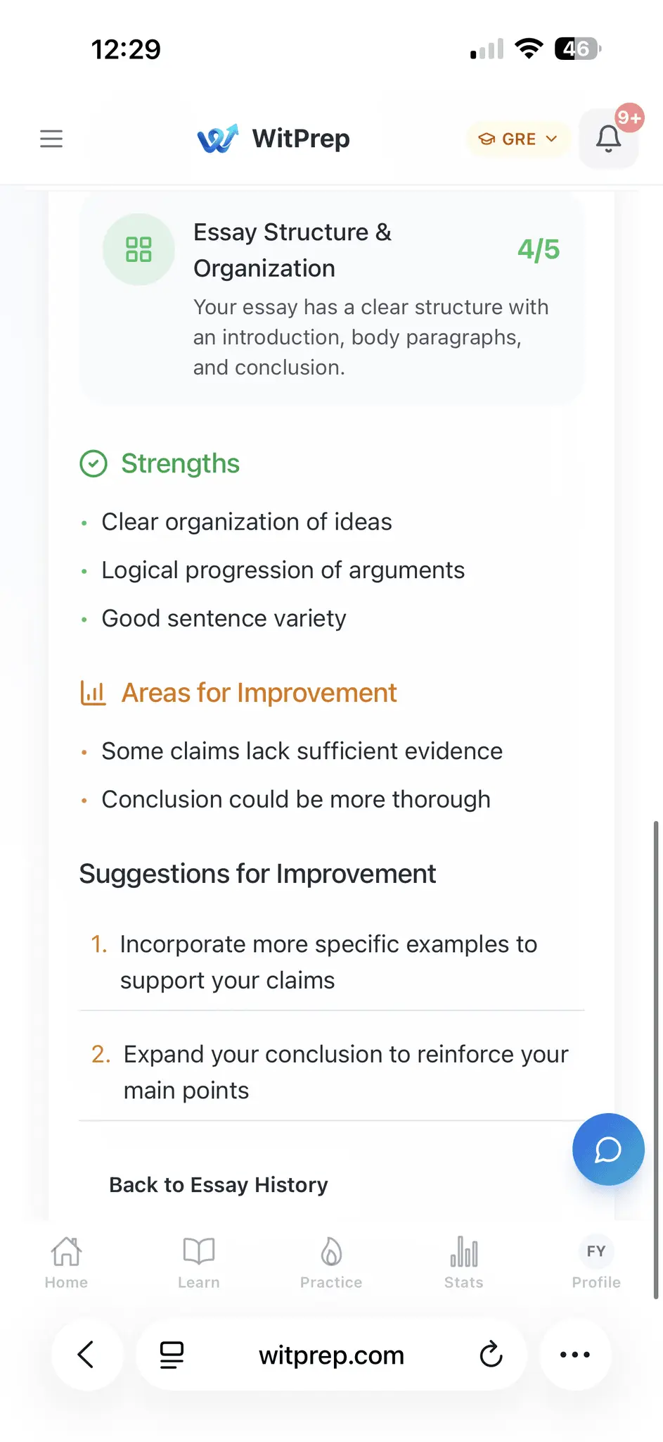 Screenshot 2 of WitPrep