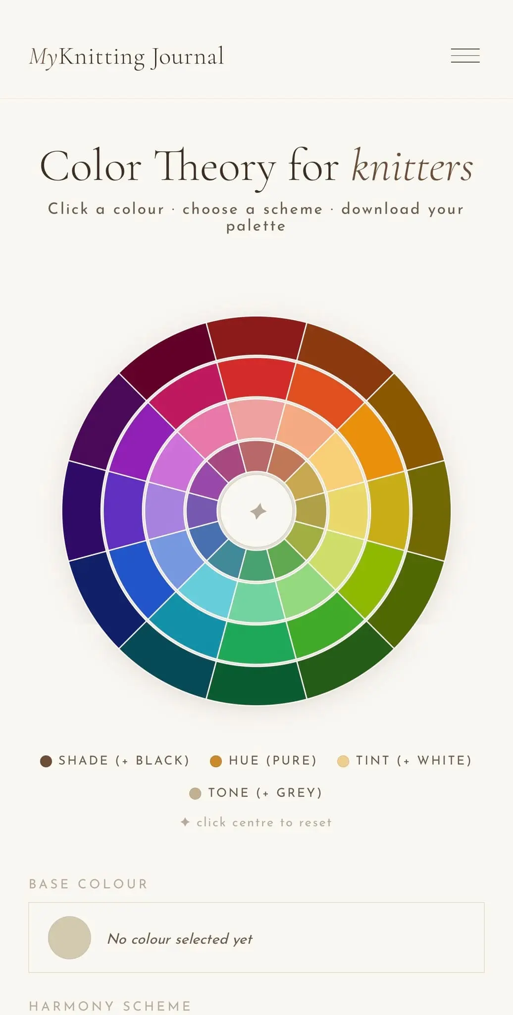 Screenshot 1 of yourknittingjournal.com