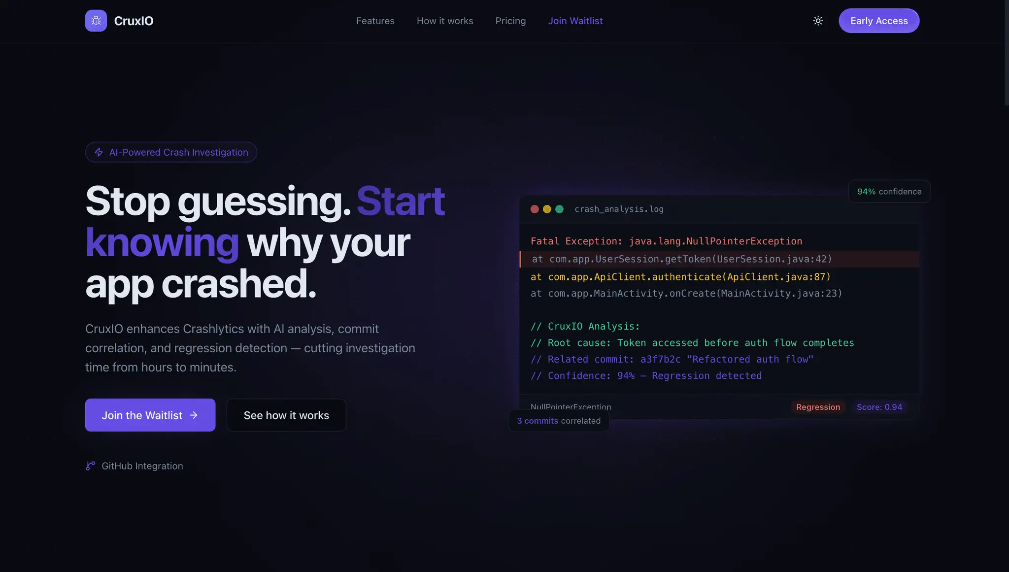Screenshot 1 of CruxIO