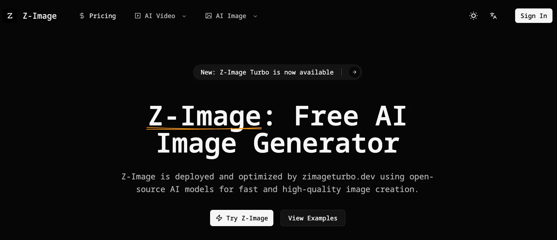Screenshot 1 of Z-Image