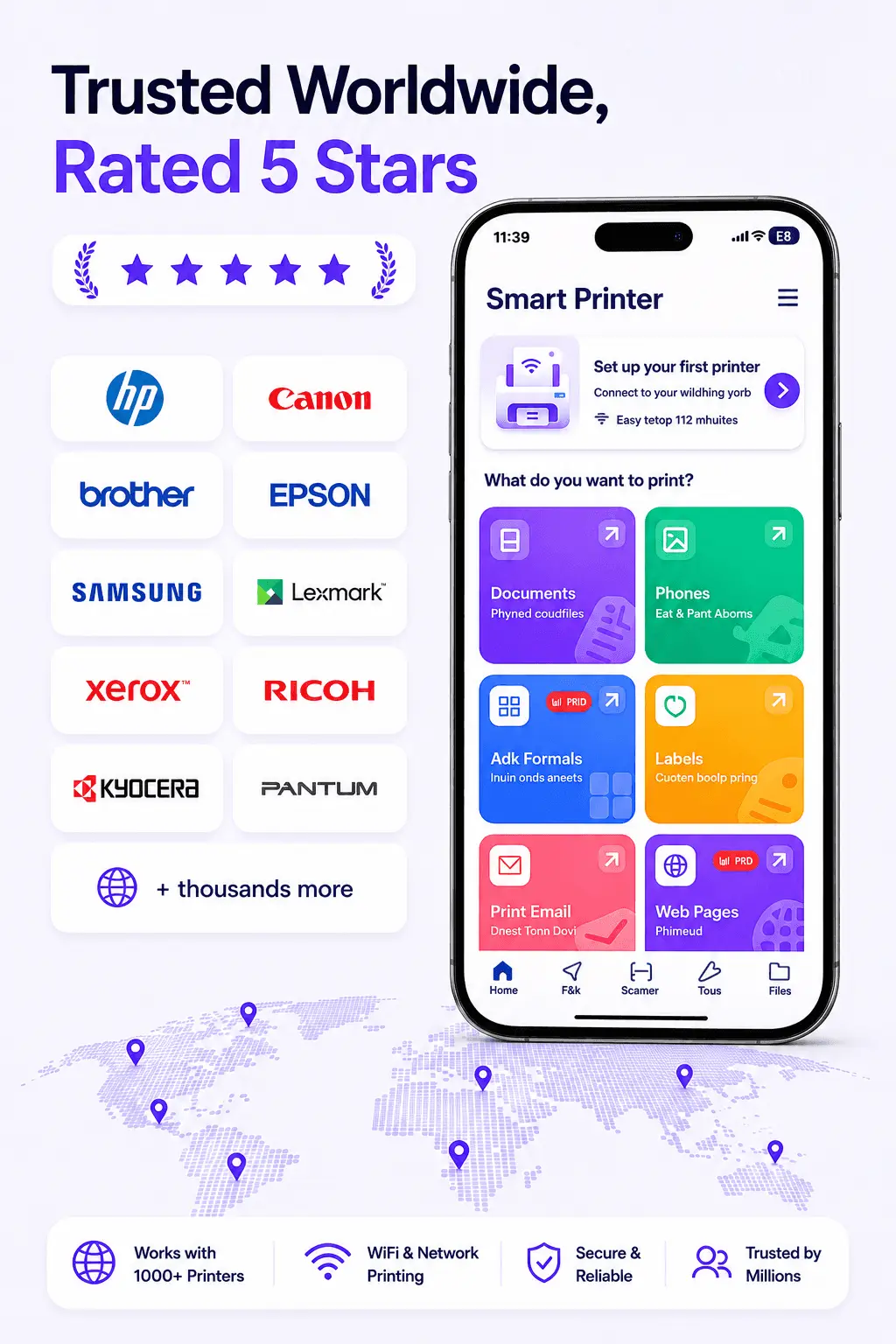 Screenshot 1 of Smart Printer App