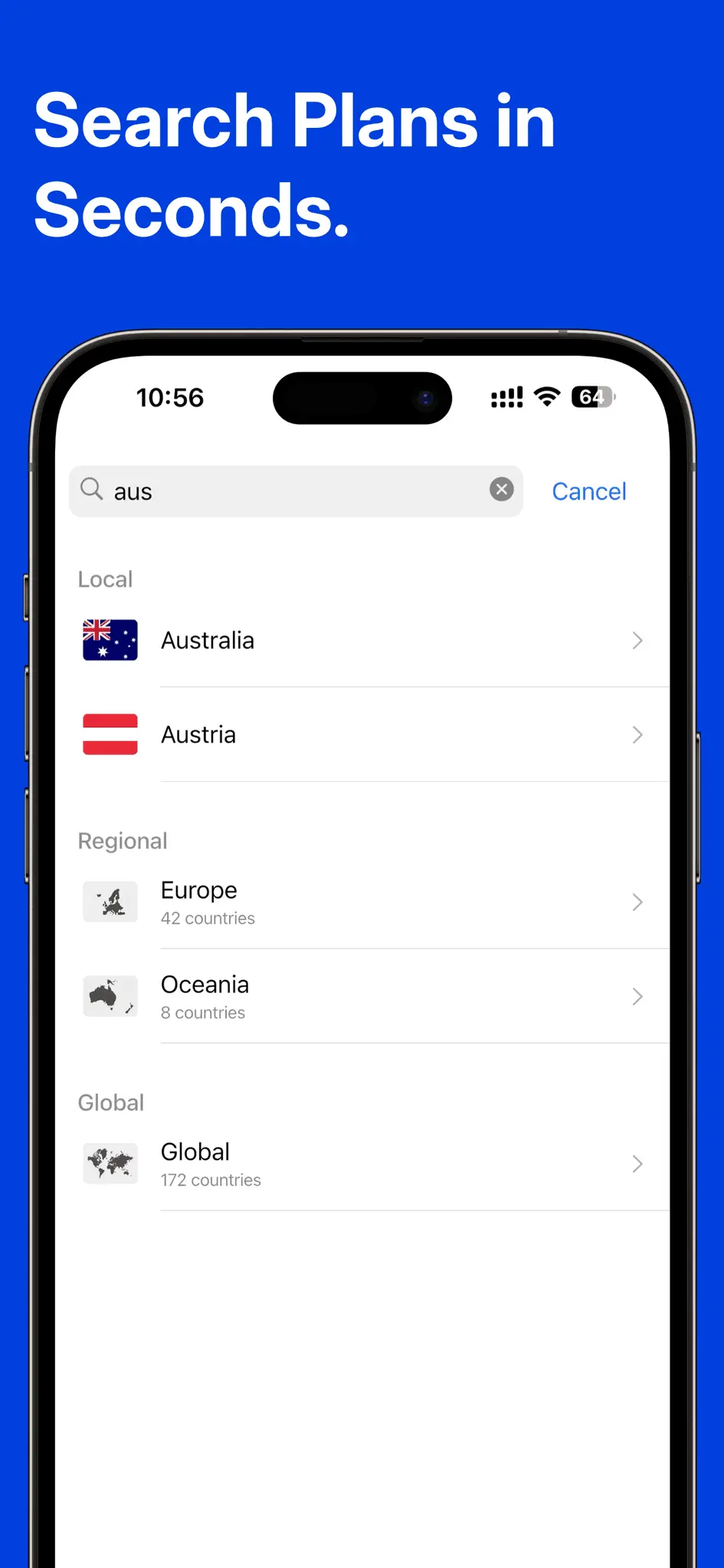Screenshot 3 of Travely eSIM: International Data
