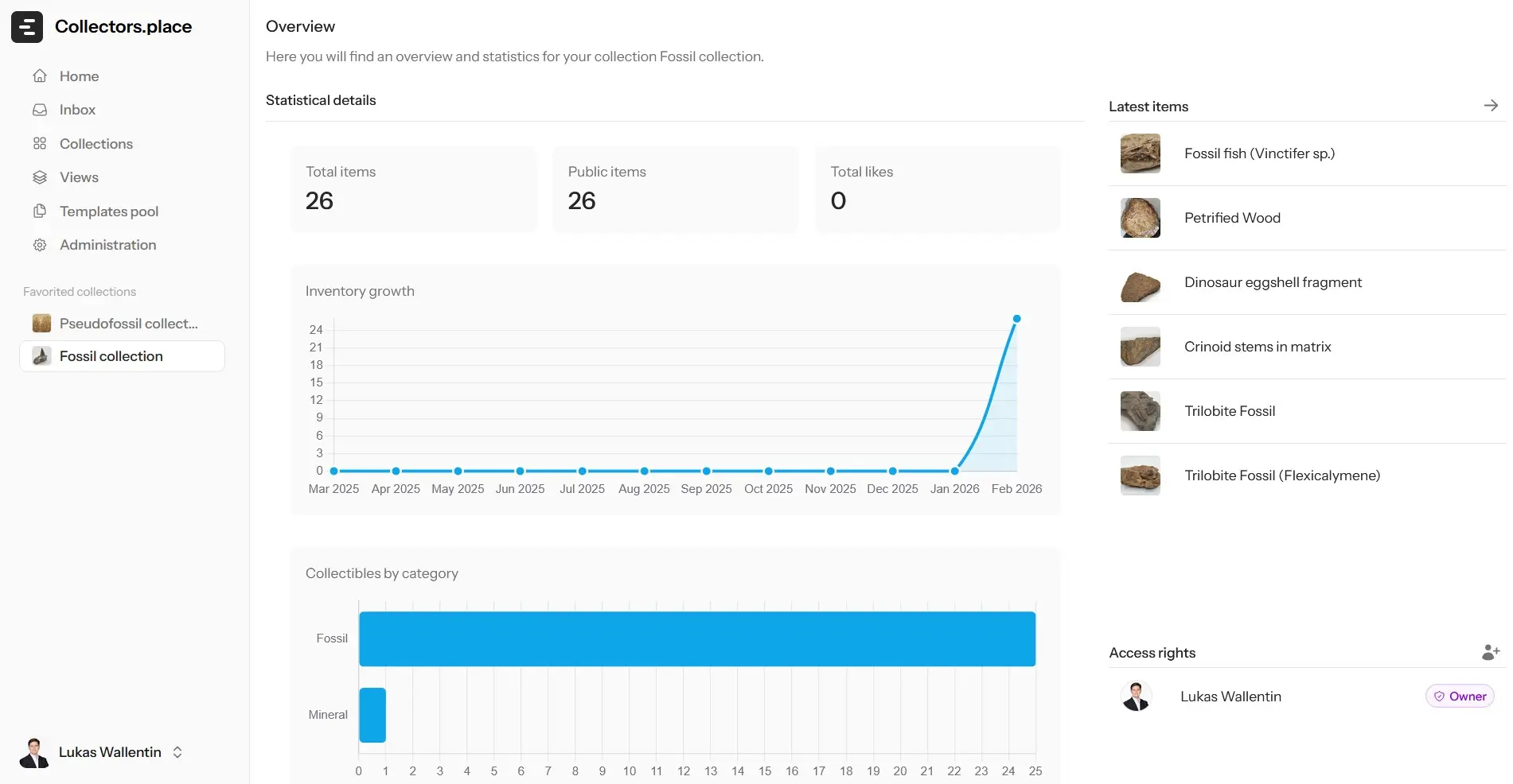 Screenshot 2 of Collectors.place
