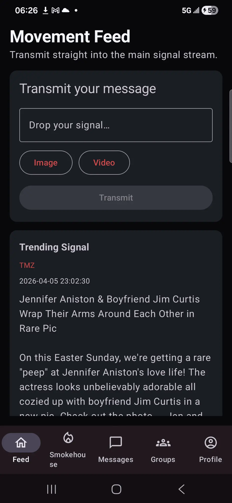 Screenshot 2 of RawRebelSocial