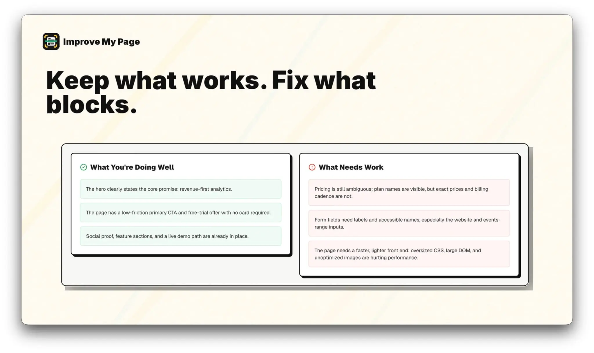 Screenshot 8 of Improve My Page