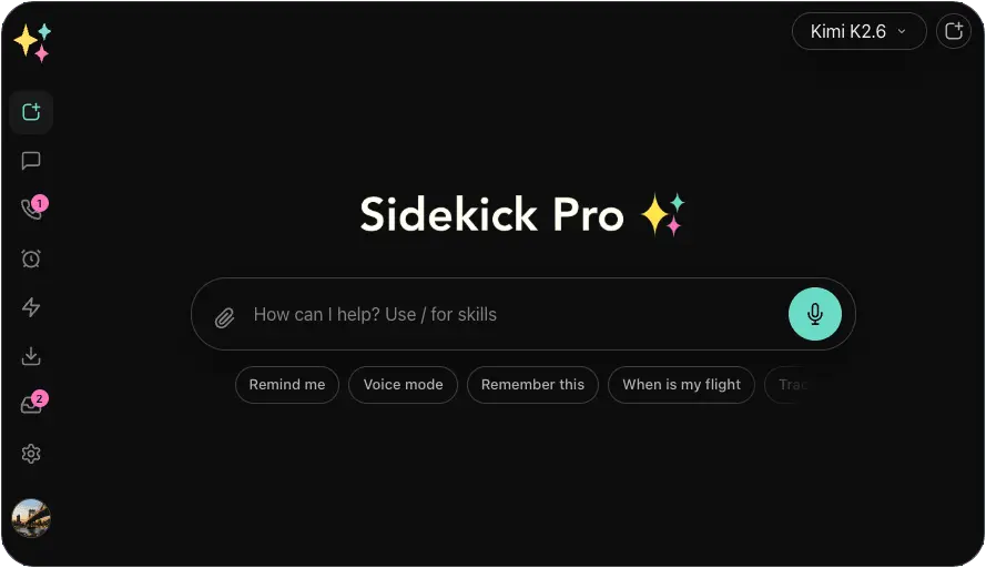 Screenshot 1 of Sidekick Pro