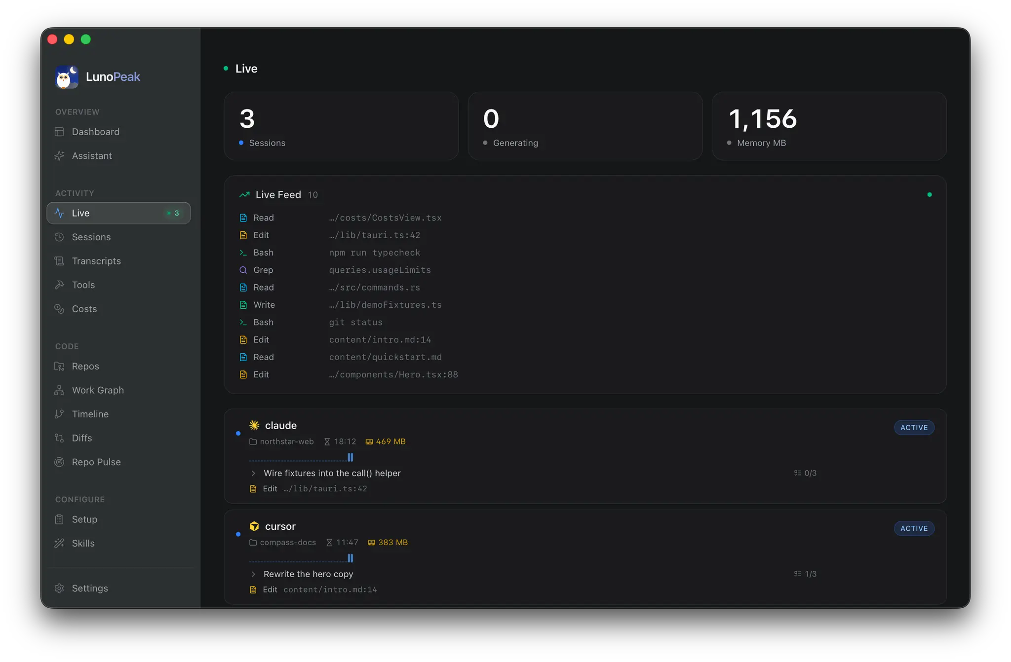 Screenshot 3 of LunoPeak