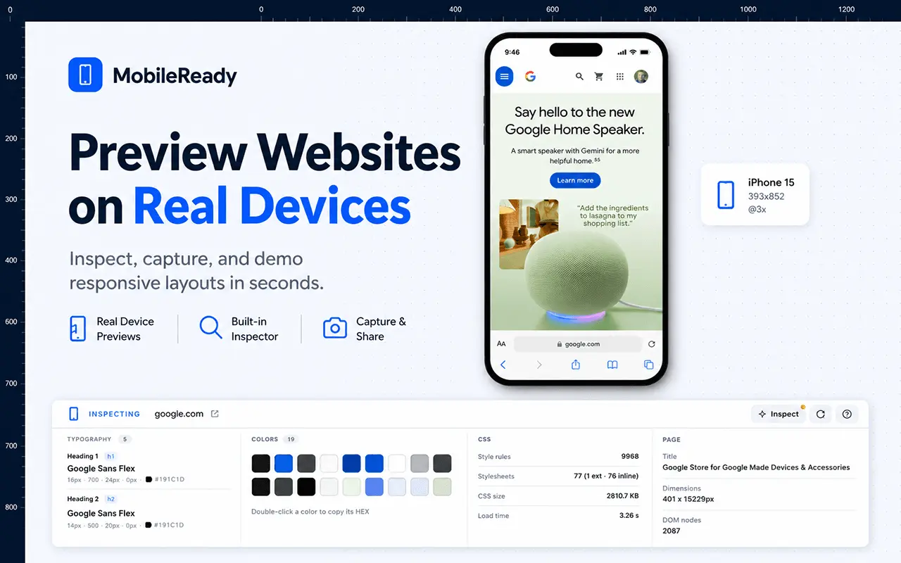 Screenshot 1 of MobileReady