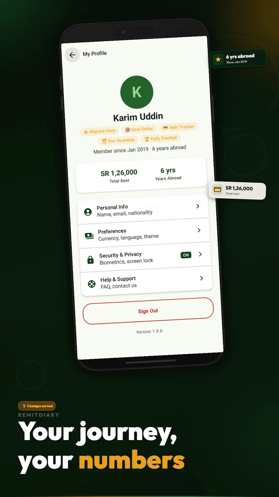 Screenshot 7 of RemitDiary