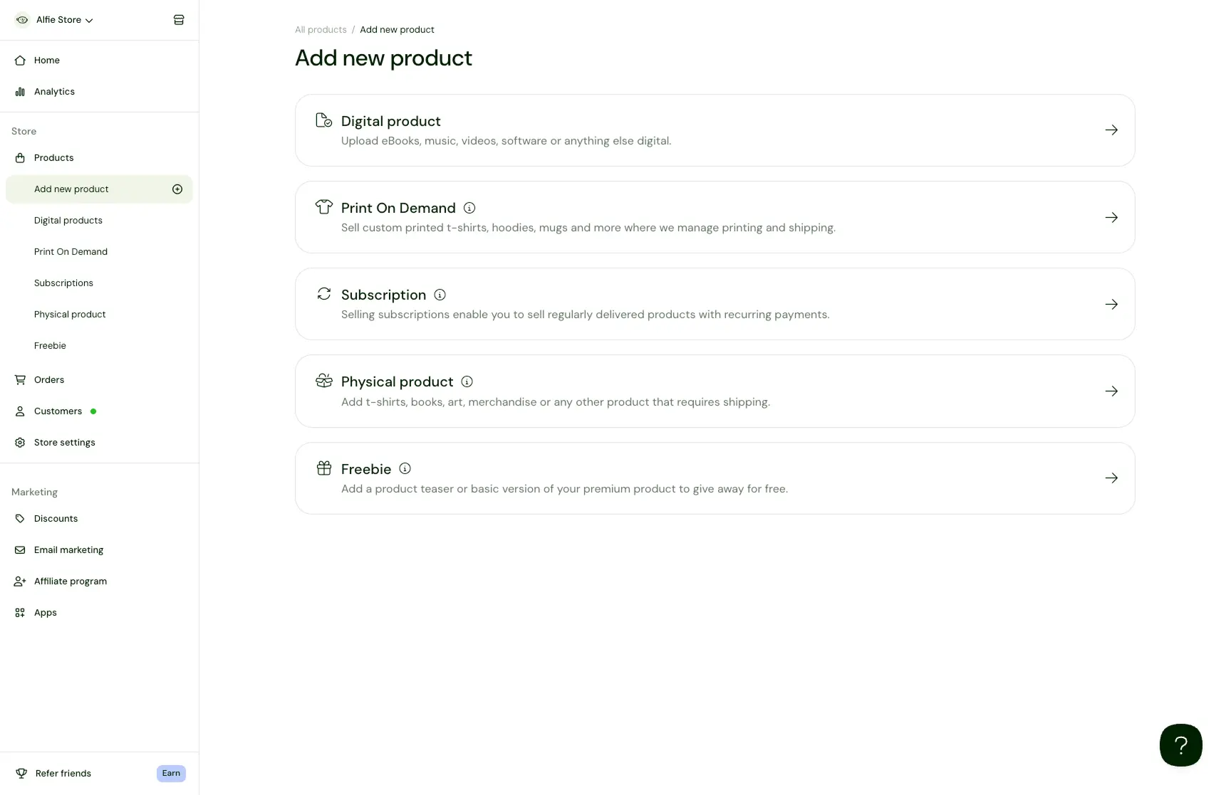 Screenshot 3 of Sellfy
