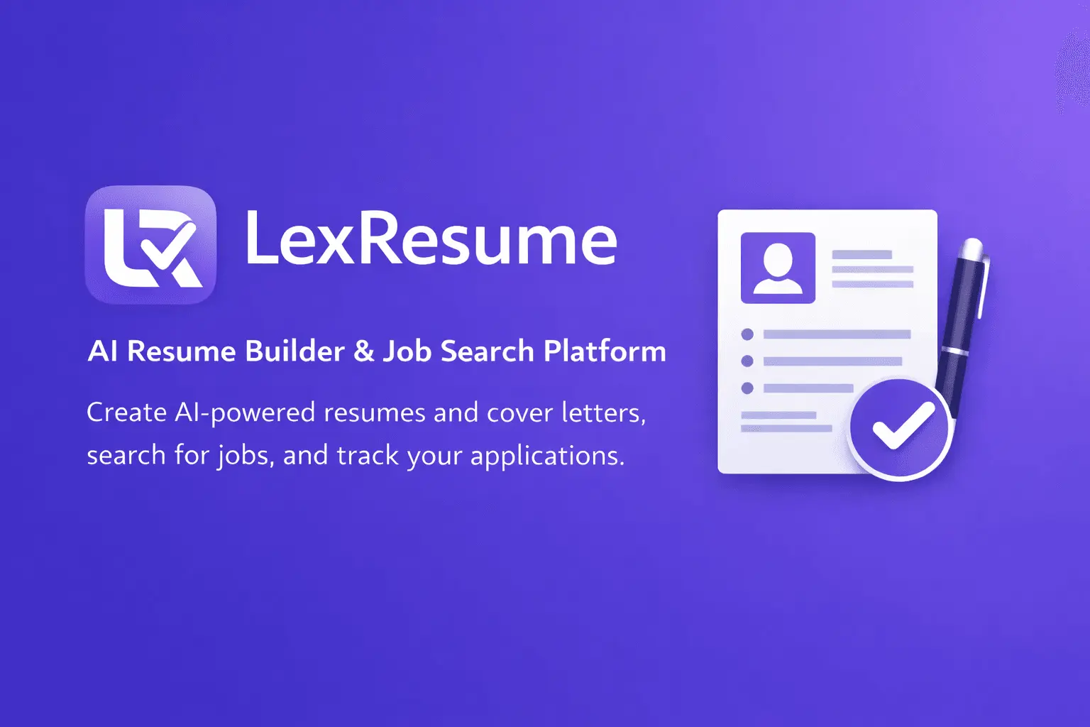 Screenshot 1 of LexResume