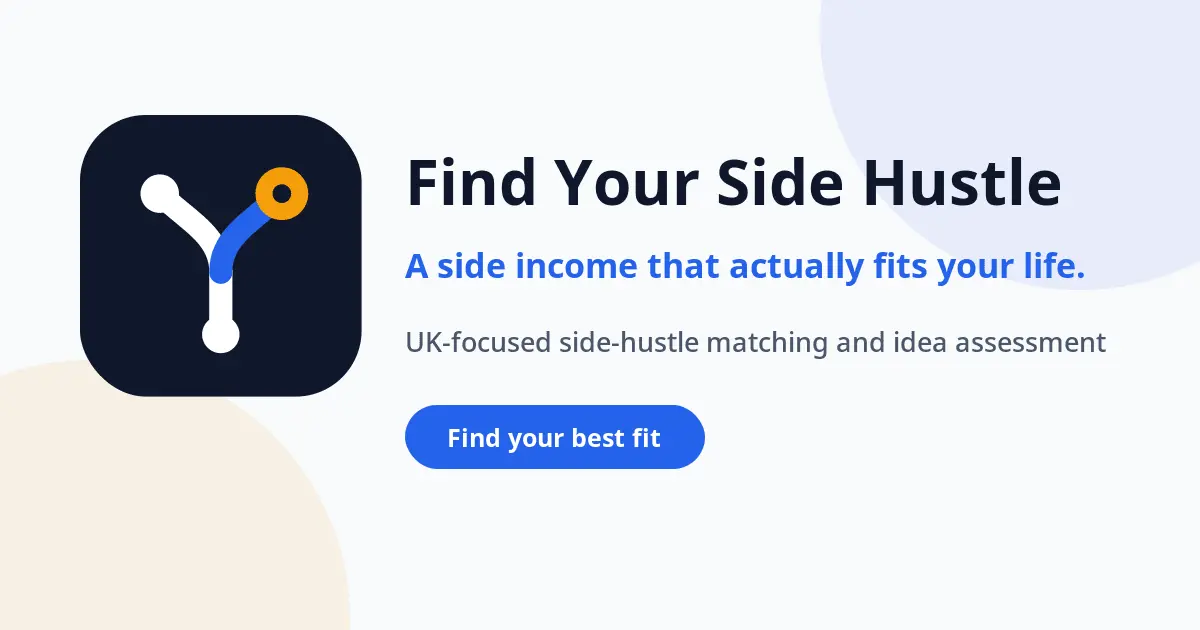 Screenshot 1 of Side Hustle Finder