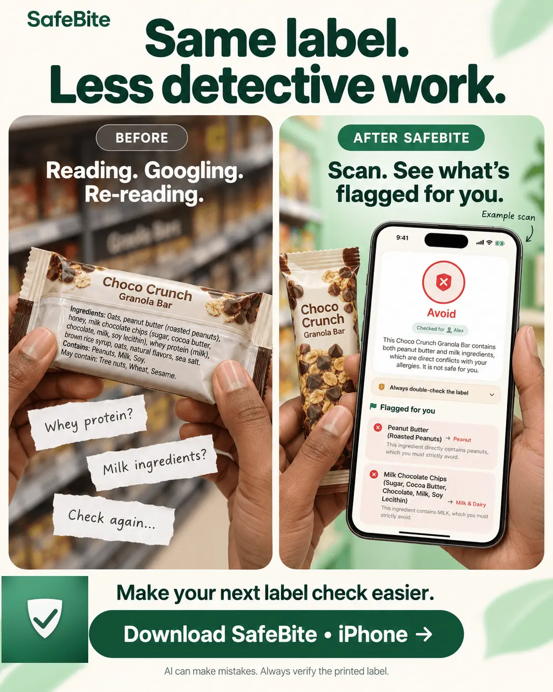 Screenshot 6 of SafeBite: AI Allergy Scanner