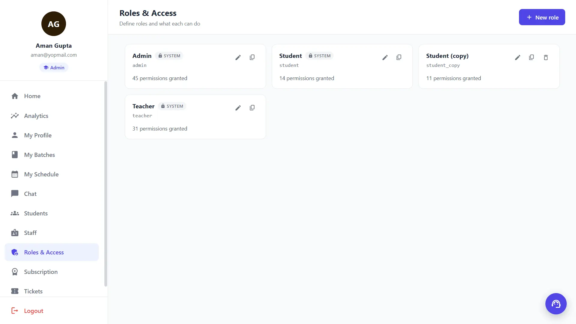Screenshot 3 of WhiteboardLMS