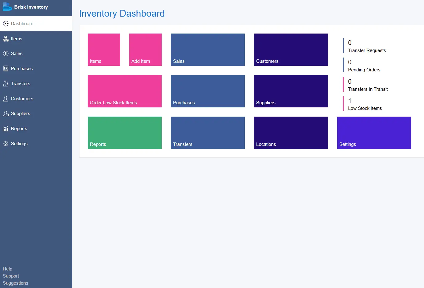 Screenshot 2 of Brisk Inventory
