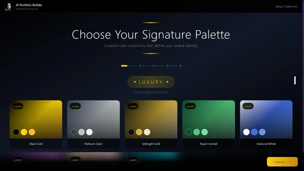 Screenshot 3 of Pludo Coder - AI Portfolio Builder
