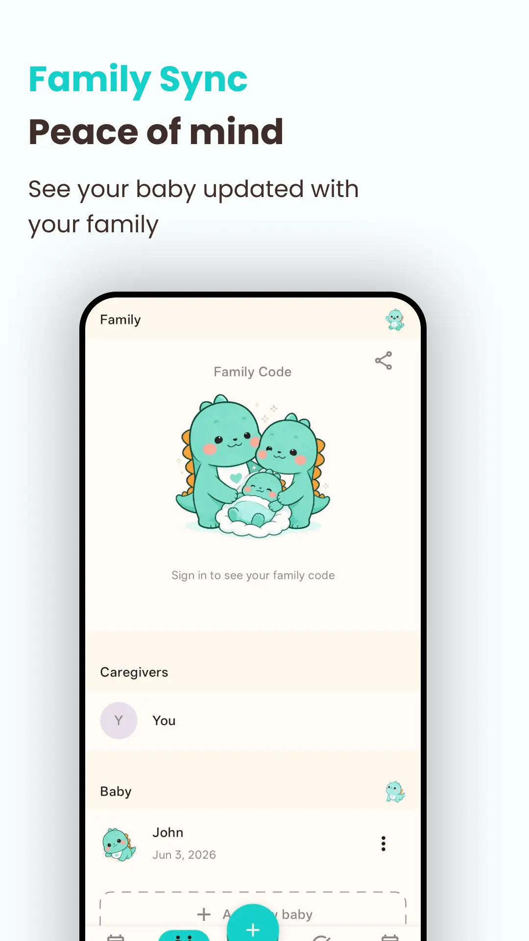 Screenshot 2 of Simple Baby Tracker