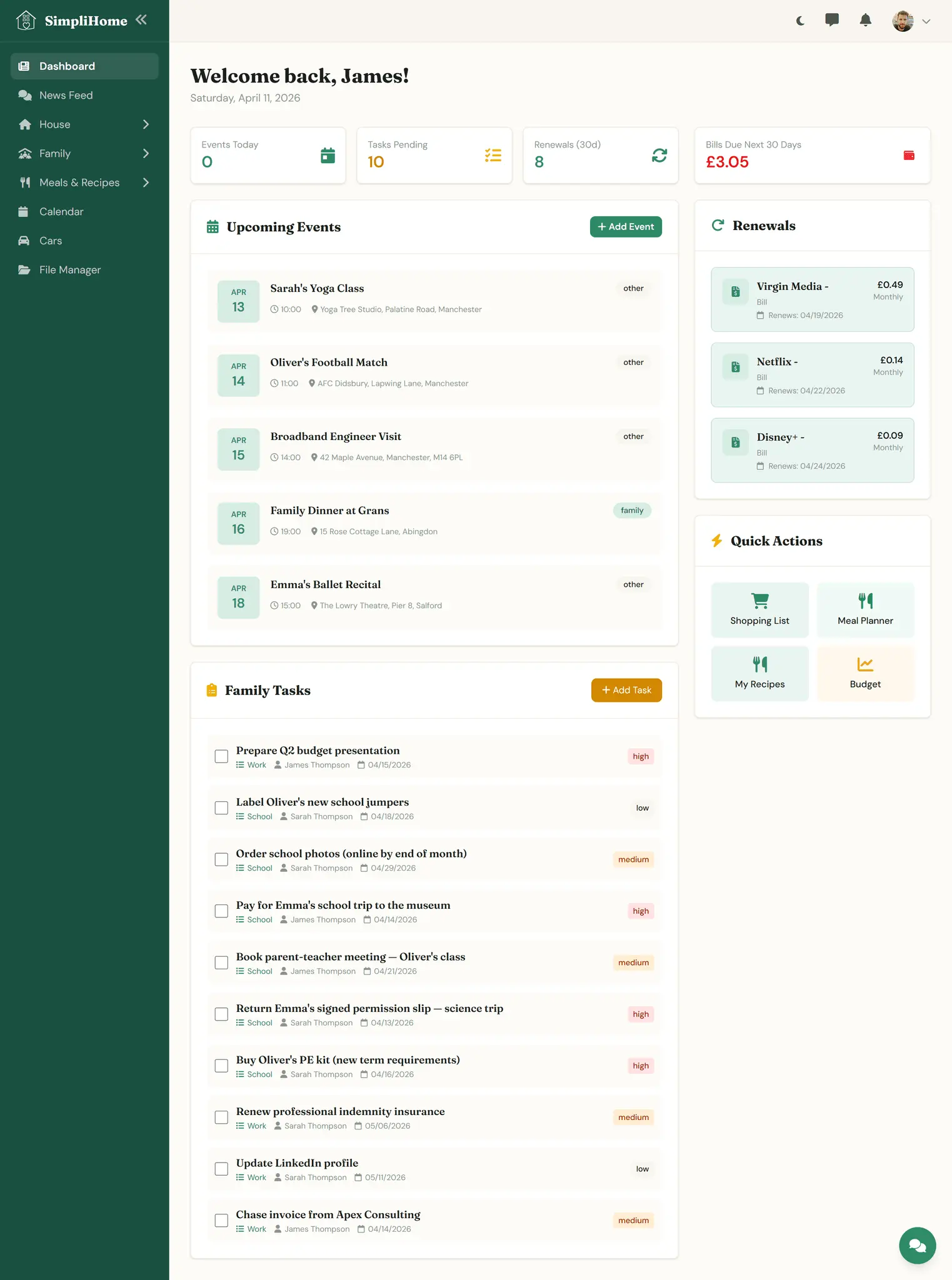 Screenshot 2 of SimpliHome