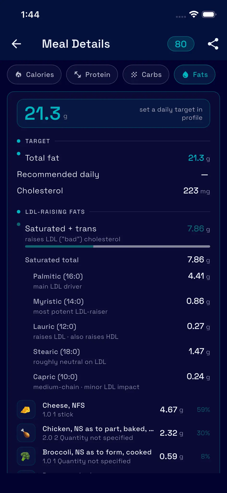 Screenshot 7 of TUNA: Ultimate Nutrition App