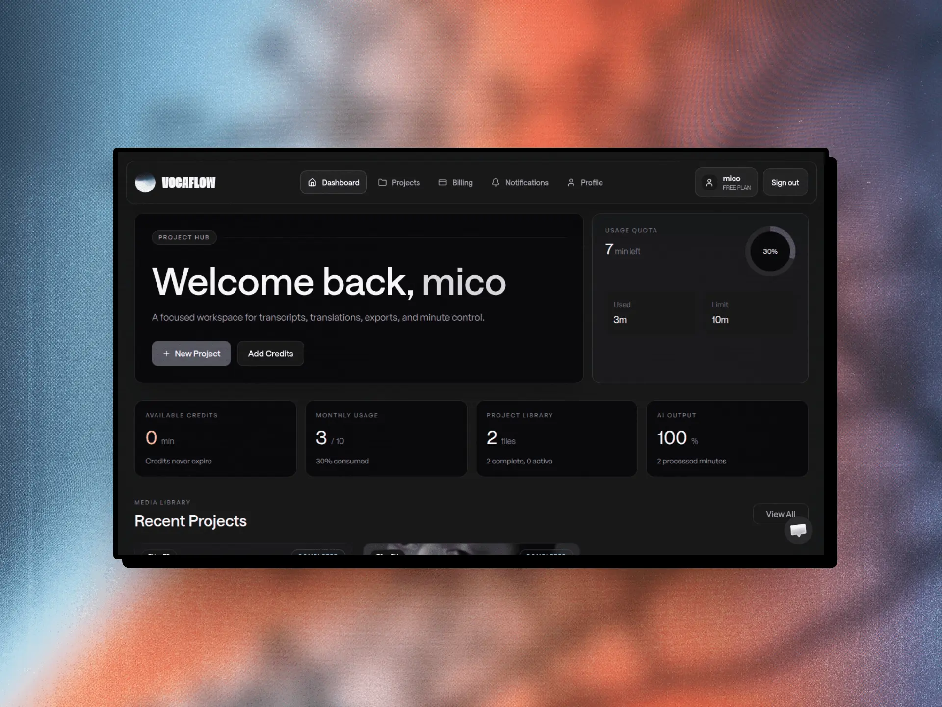Screenshot 3 of Vocaflow AI