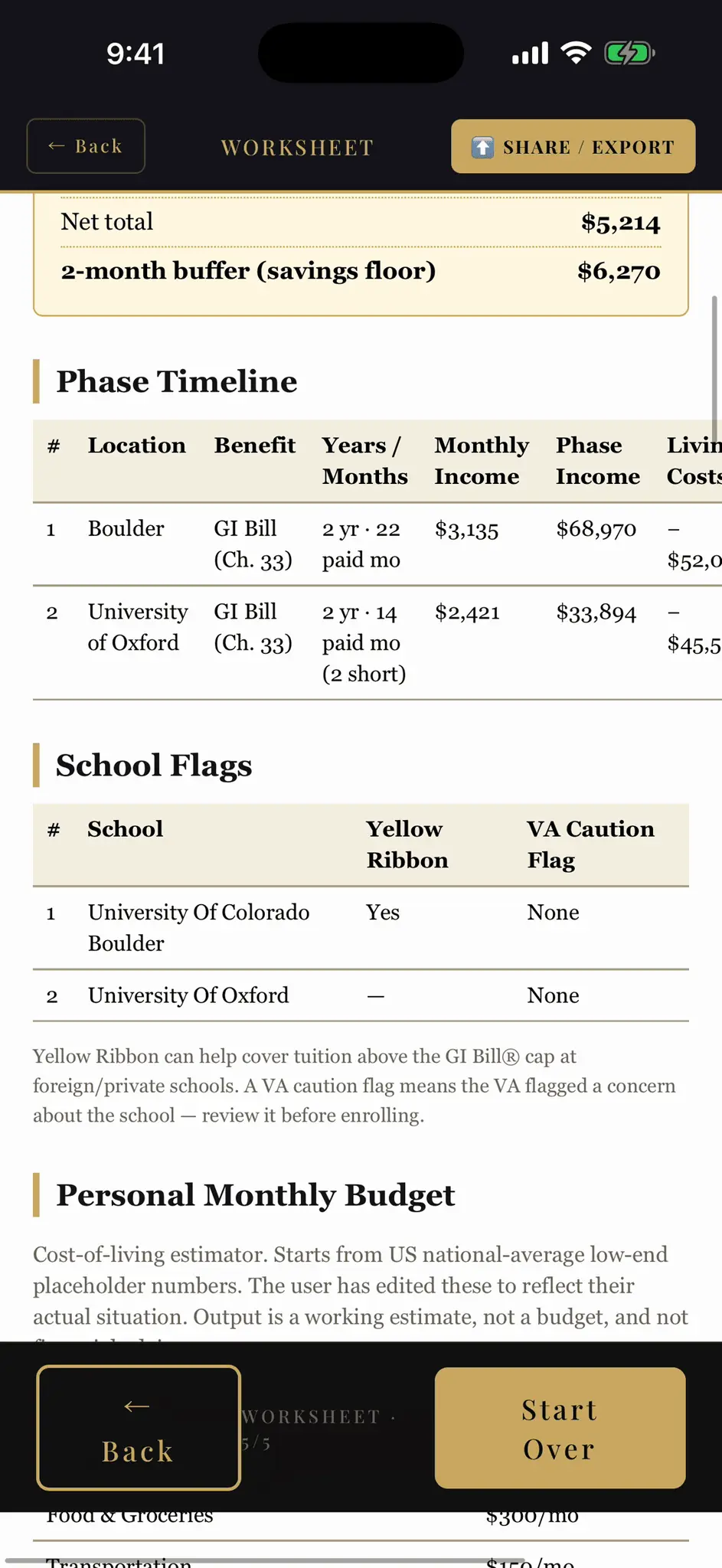 Screenshot 4 of College Tool