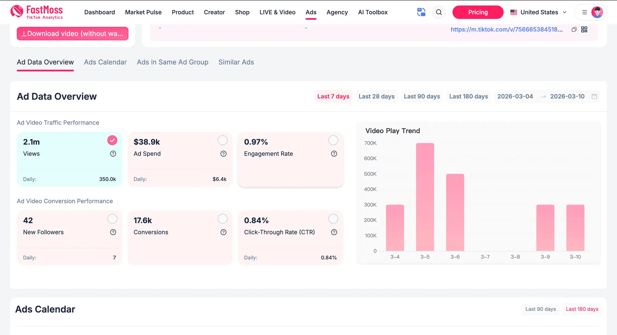 Screenshot 4 of FastMoss