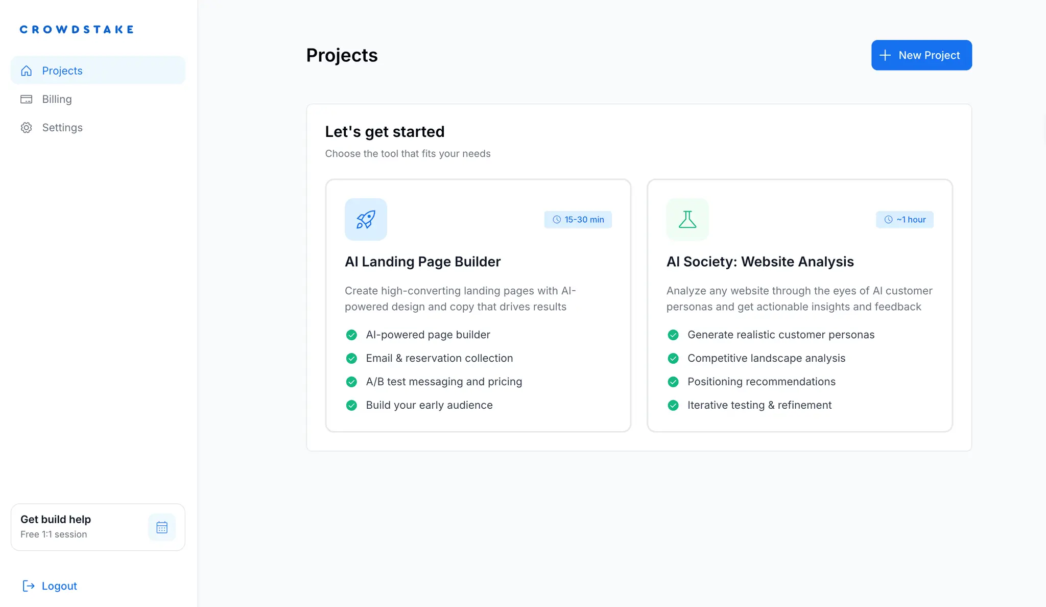 Screenshot 3 of Crowdstake AI