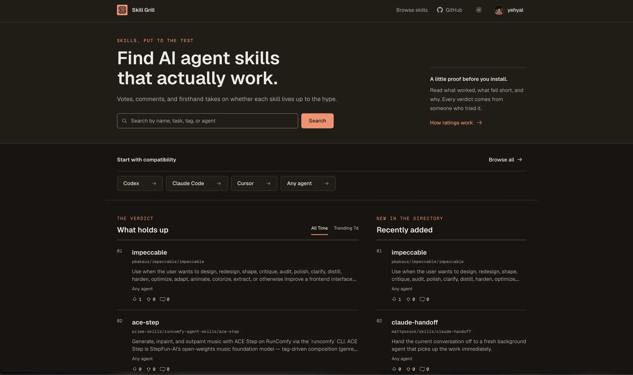 Screenshot 1 of Skill Grill