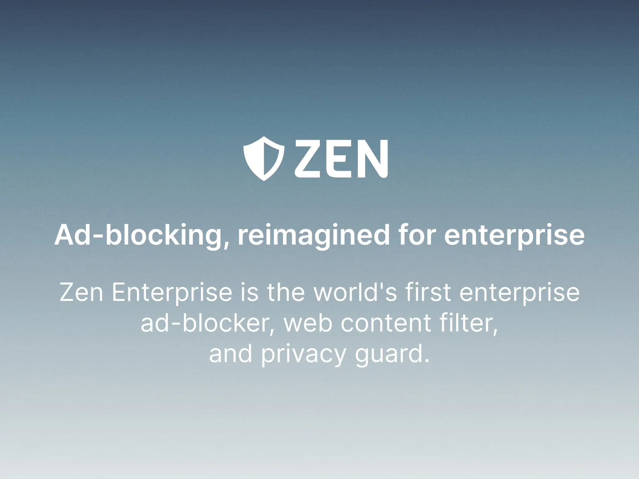 Screenshot 1 of Zen Enterprise