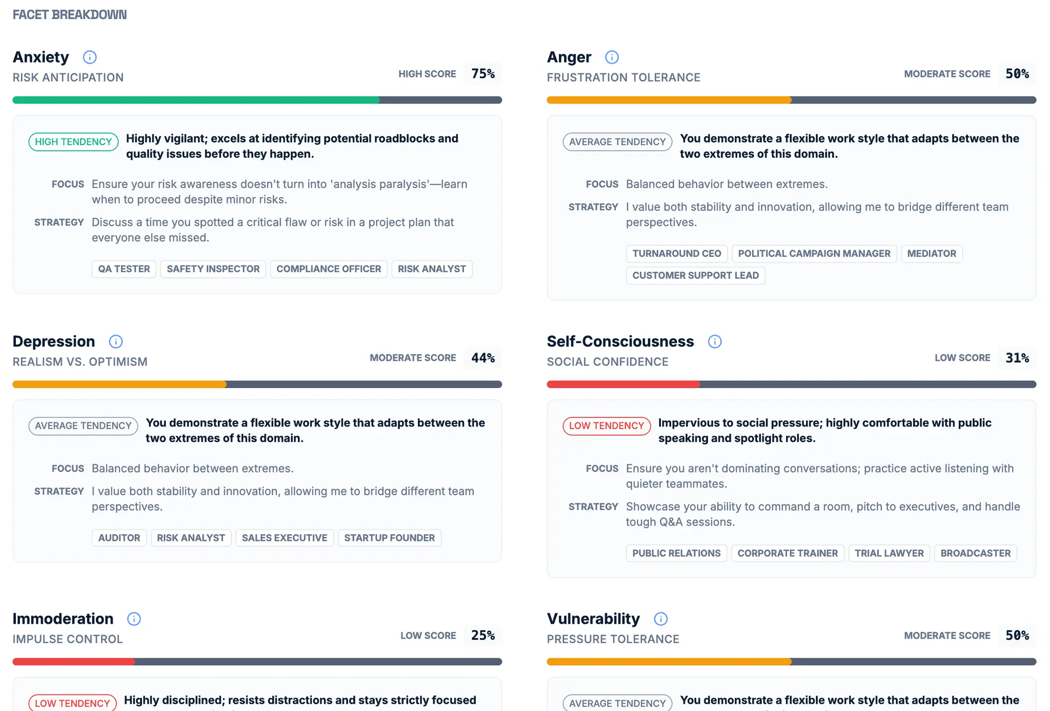 Screenshot 1 of WorkFive - Free Assessment for Work