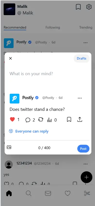 Screenshot 2 of Postly