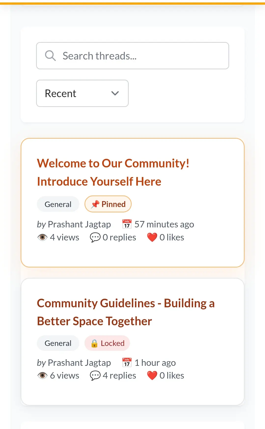 Screenshot 1 of QuillCircuit Forum