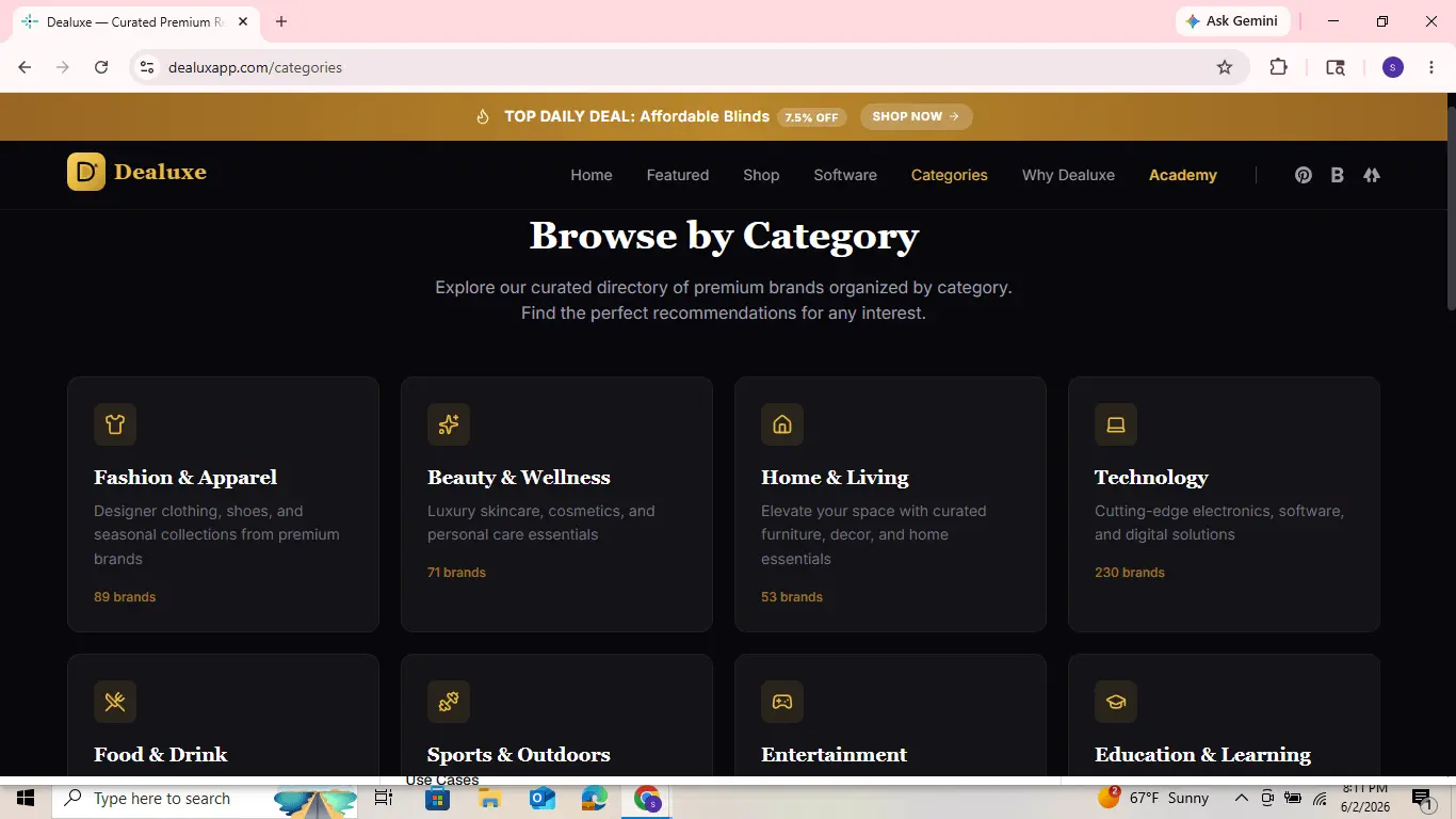 Screenshot 1 of Dealuxe