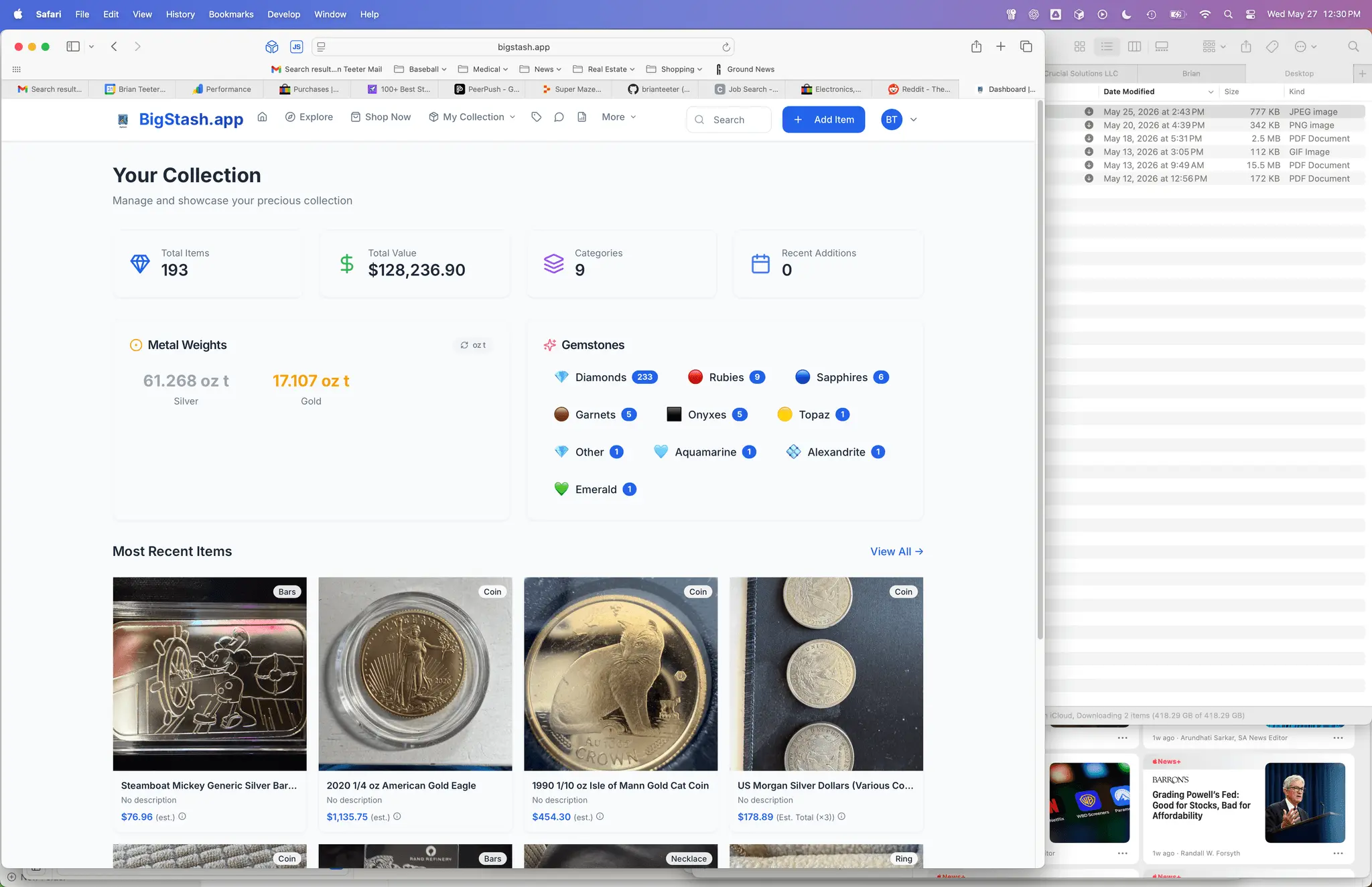 Screenshot 1 of BigStash.app