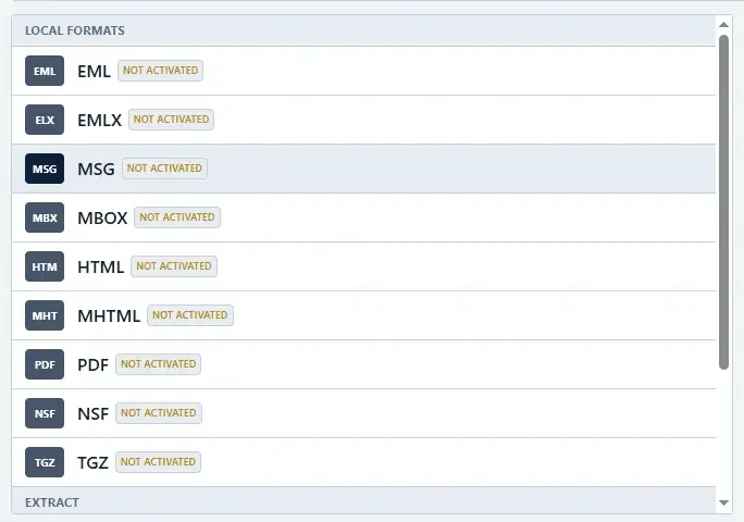 Screenshot 3 of WholeClear OST to MSG Converter
