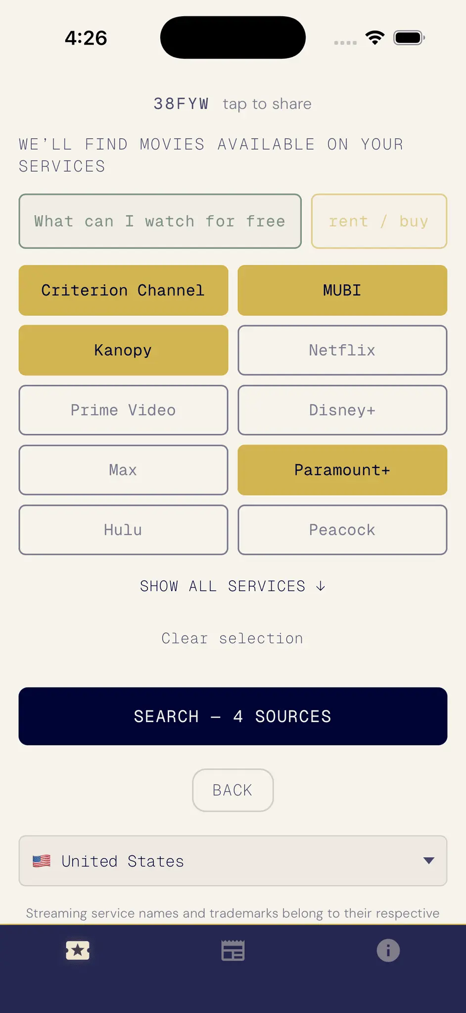 Screenshot 2 of NOUS Cinema