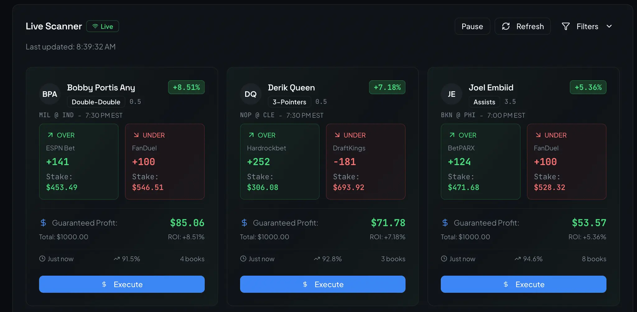 Screenshot 3 of THE LINEUP