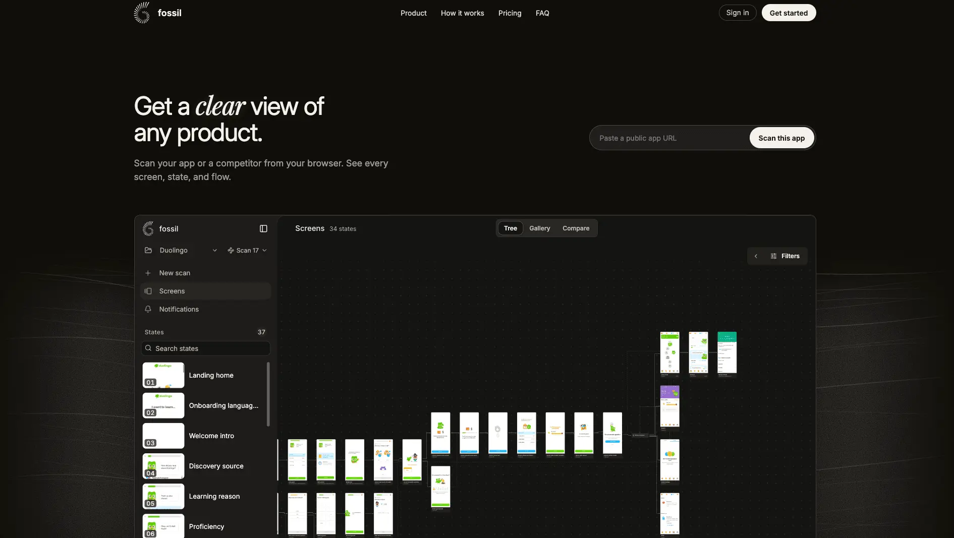 Screenshot 1 of fossil
