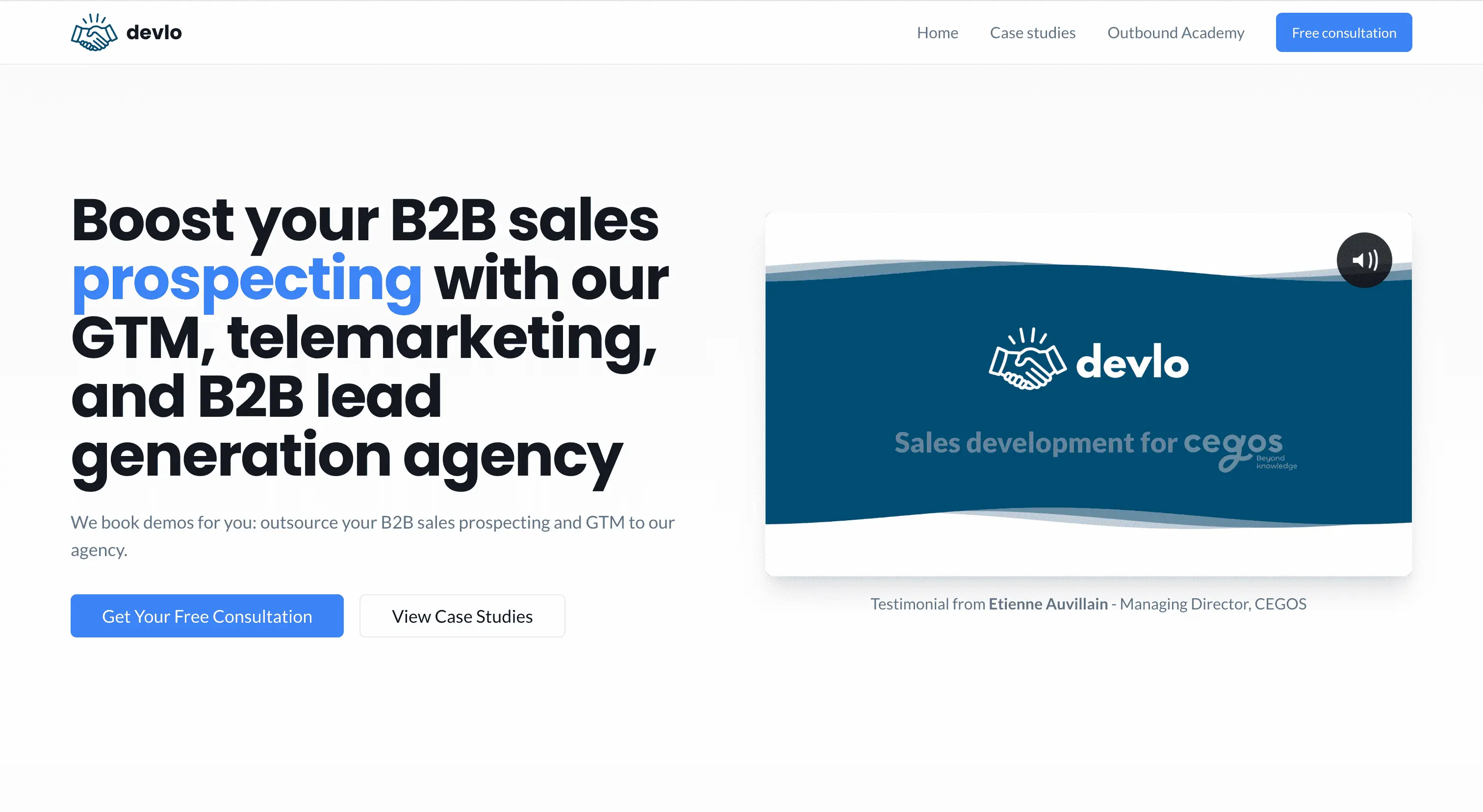 Screenshot 1 of B2B Go-to-Market Partner