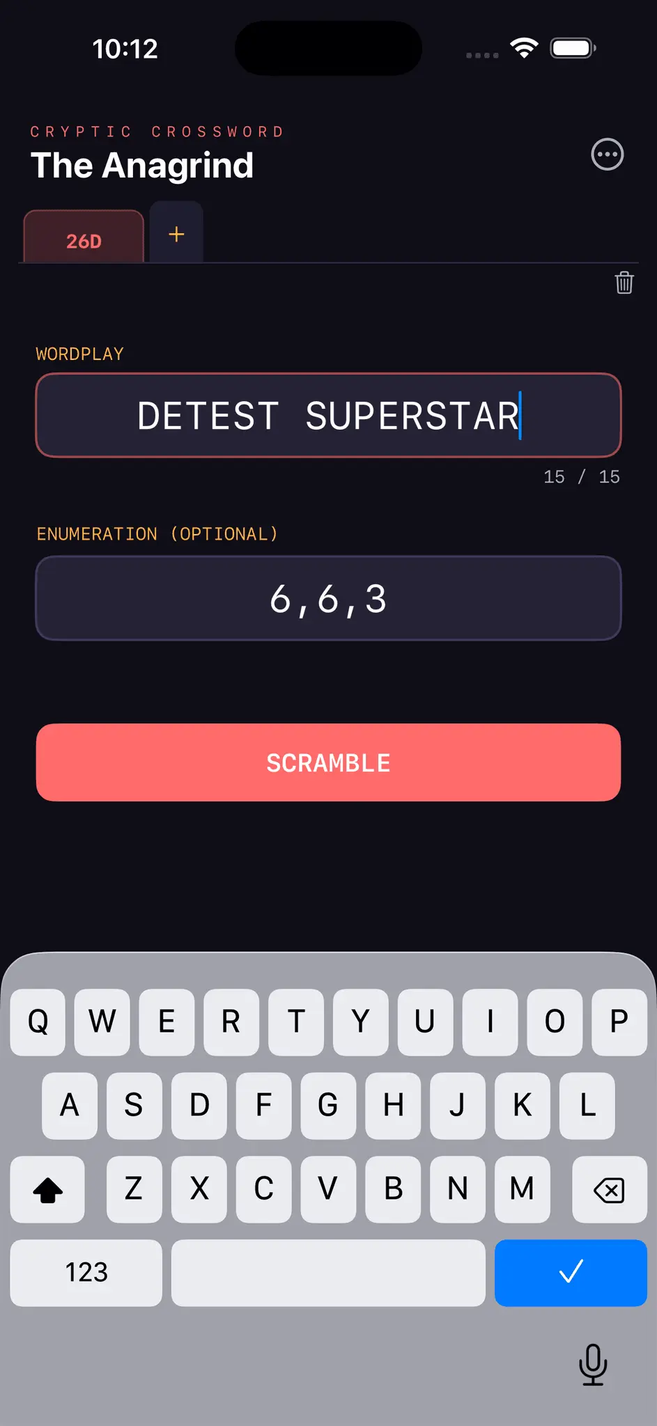 Screenshot 1 of The Anagrind