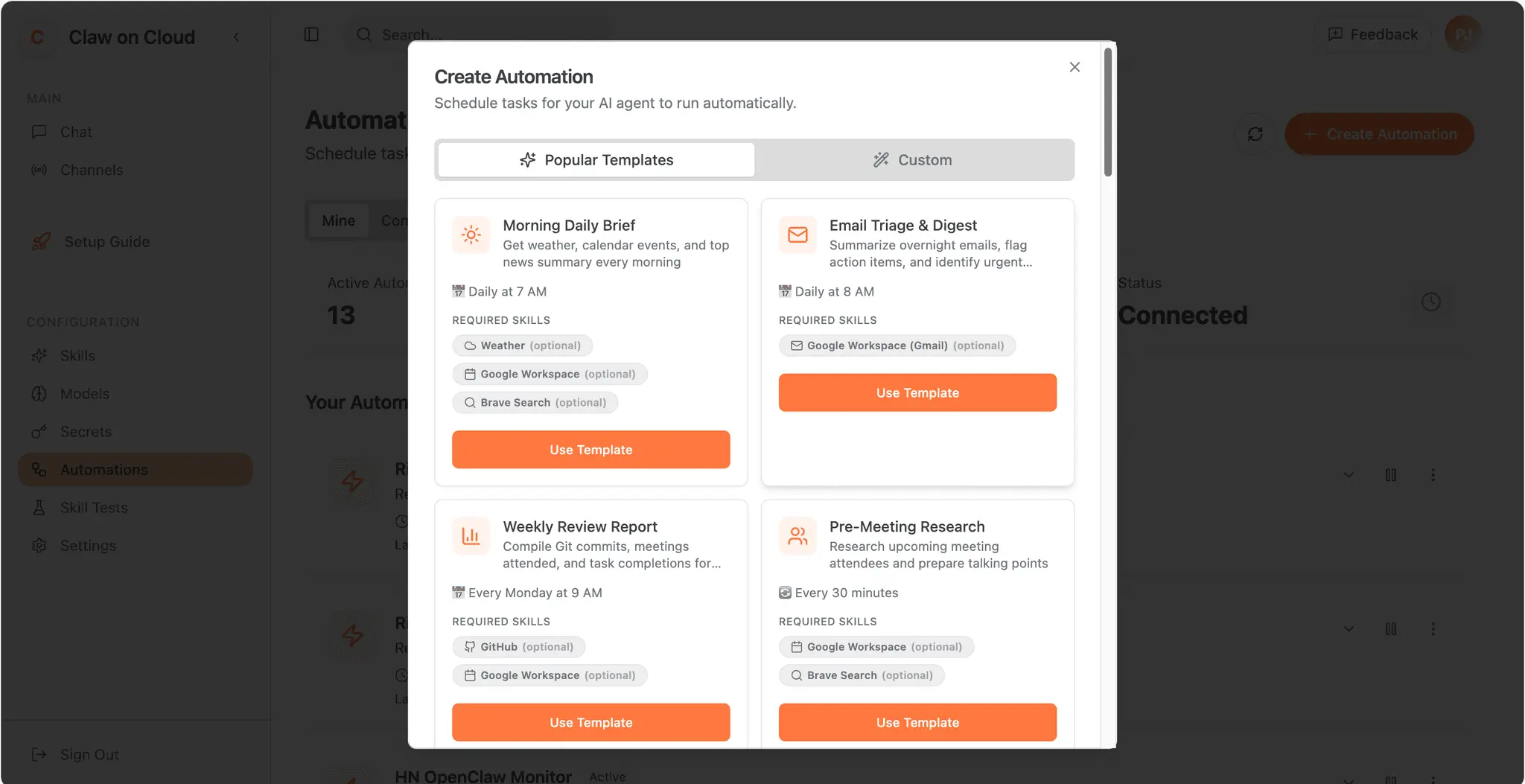 Screenshot 1 of Claw on cloud Openclaw but secure
