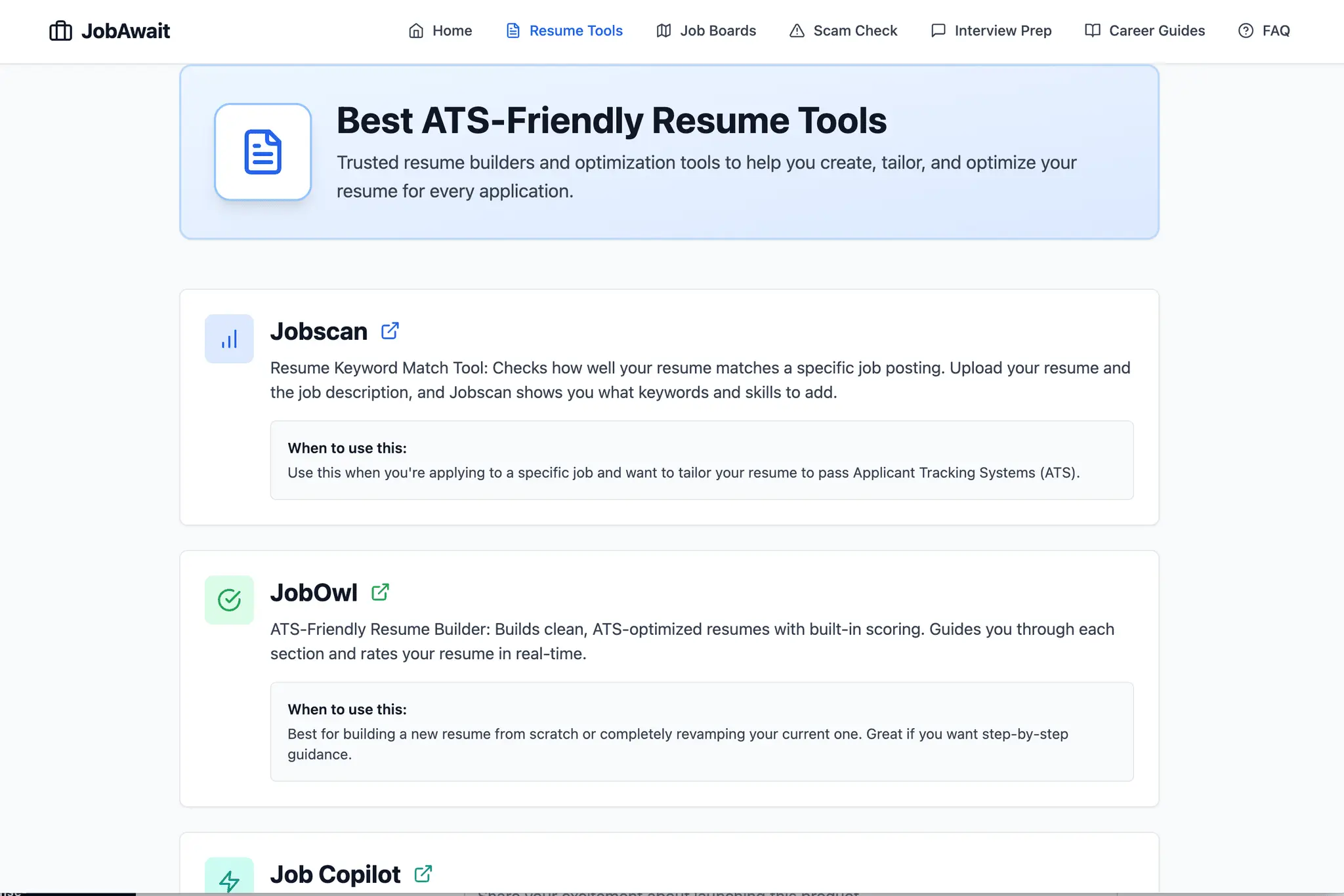Screenshot 3 of JobAwait