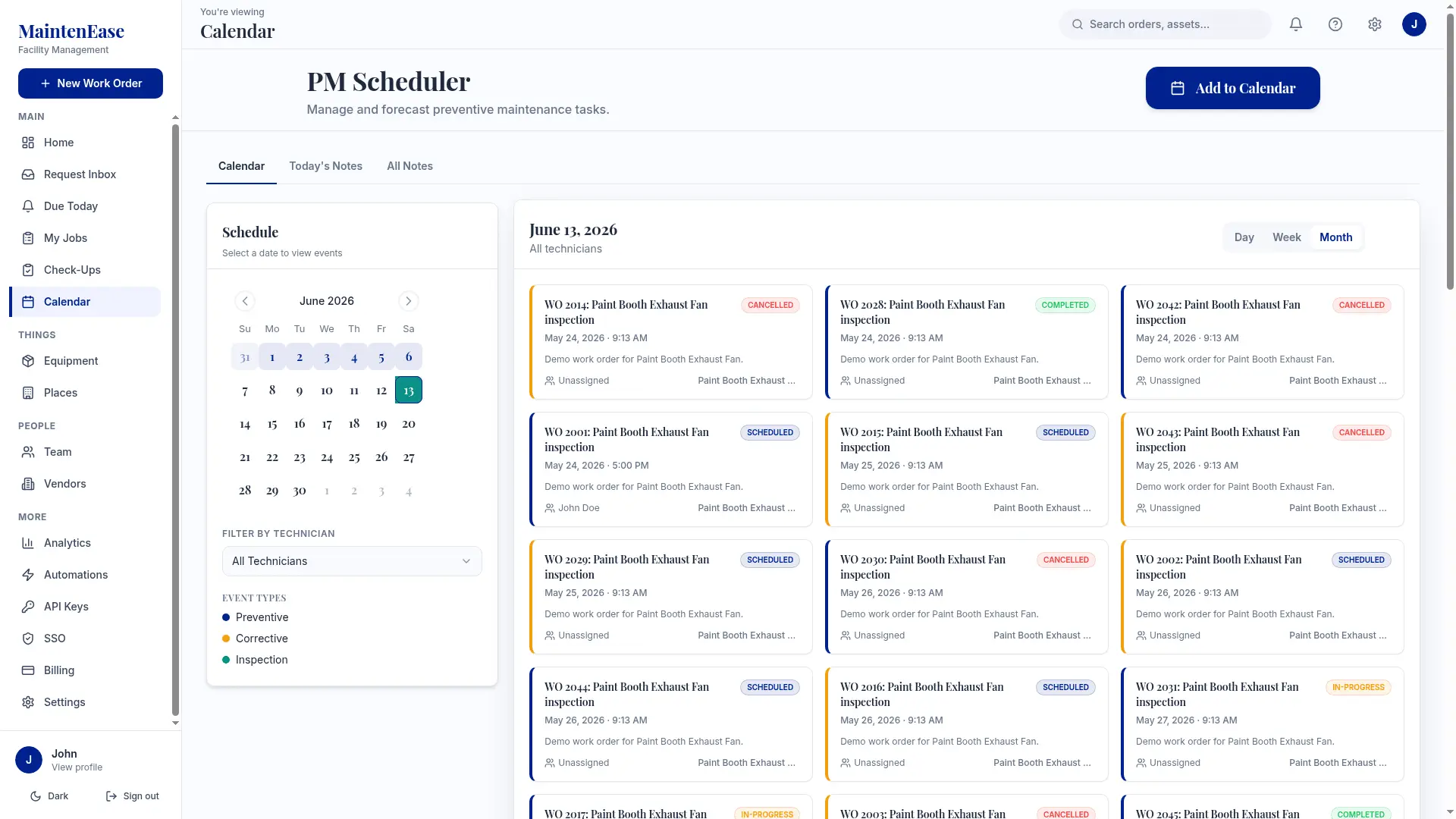 Screenshot 6 of MaintenEase