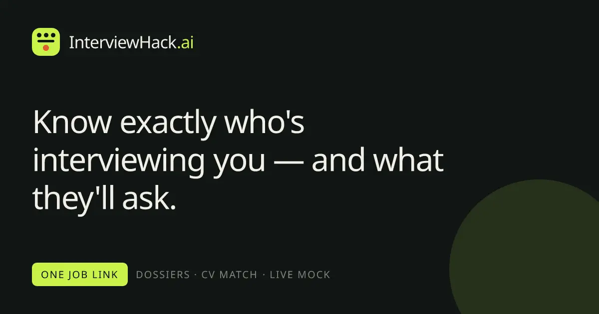 Screenshot 1 of InterviewHack.ai
