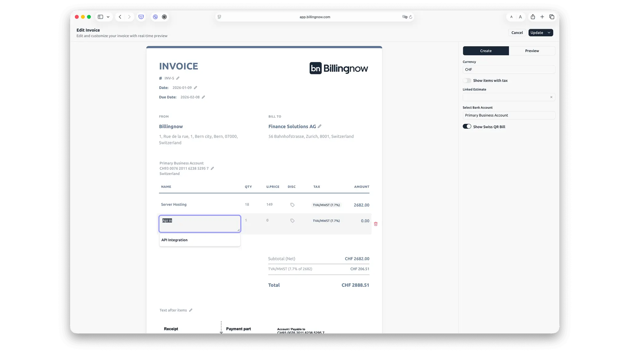 Screenshot 7 of Billing Now