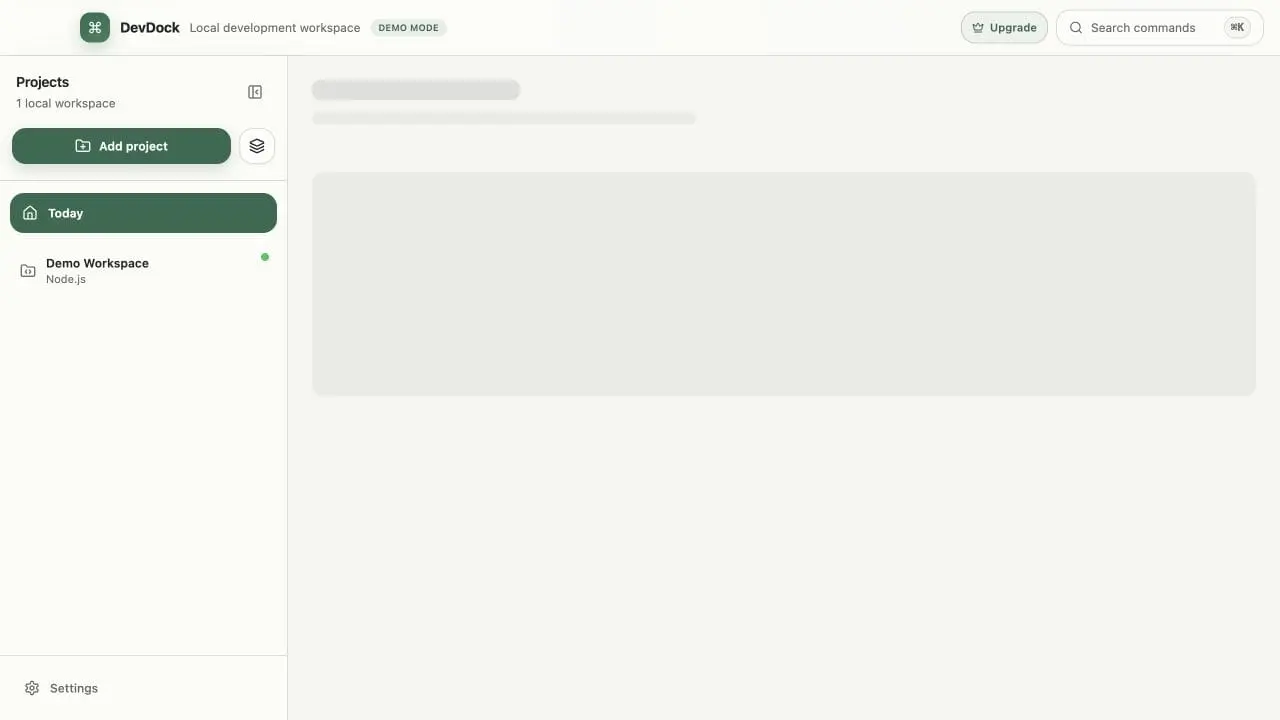 Screenshot 2 of DevDock